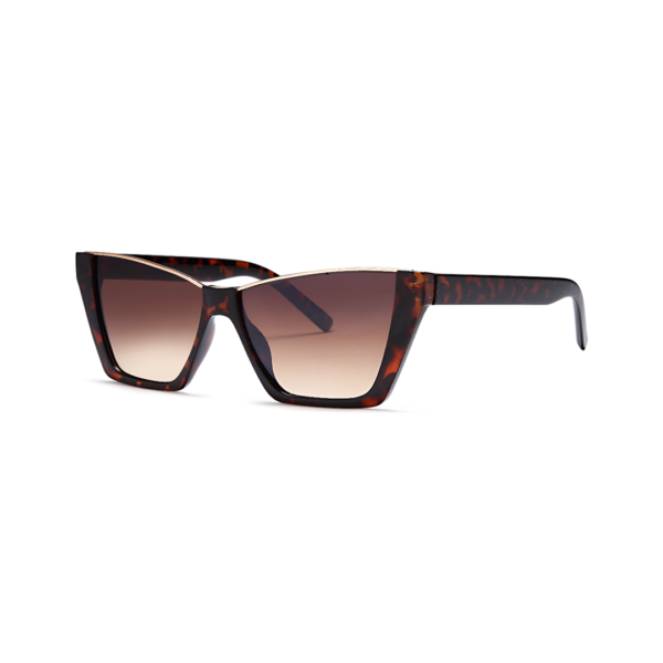 brown triangle women's sunglasses