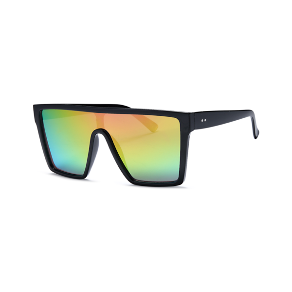 red colorful shield sunglasses