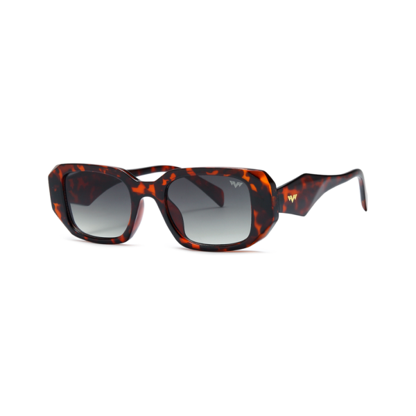 tortoise rectangle women's sunglasses