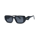 black rectangle women's sunglasses