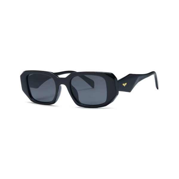 black rectangle women's sunglasses