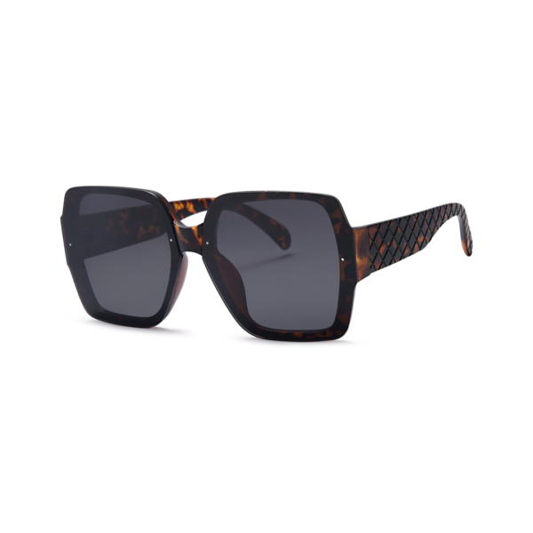 tortoise big square women's sunglasses
