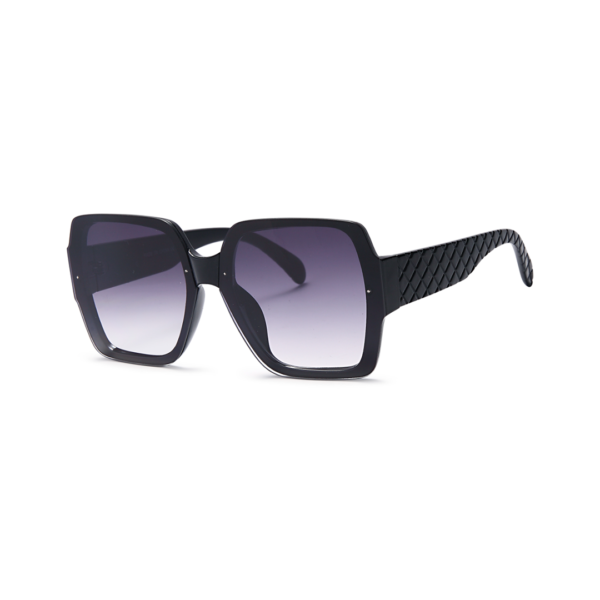 black big square women's sunglasses