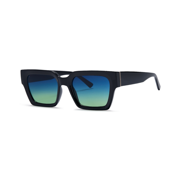 ombre women's square sunglasses