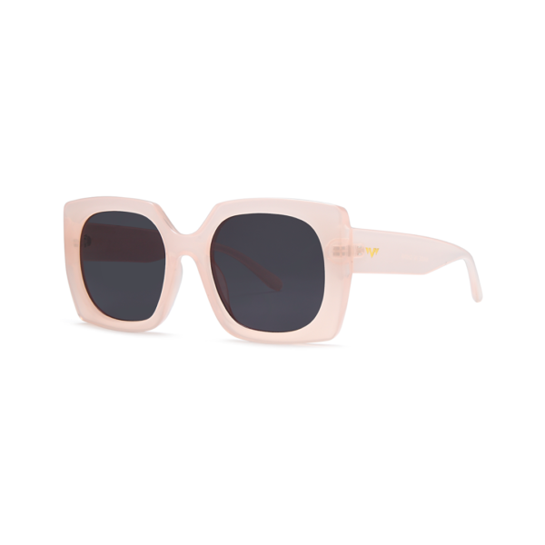 pink big square women's sunglasses