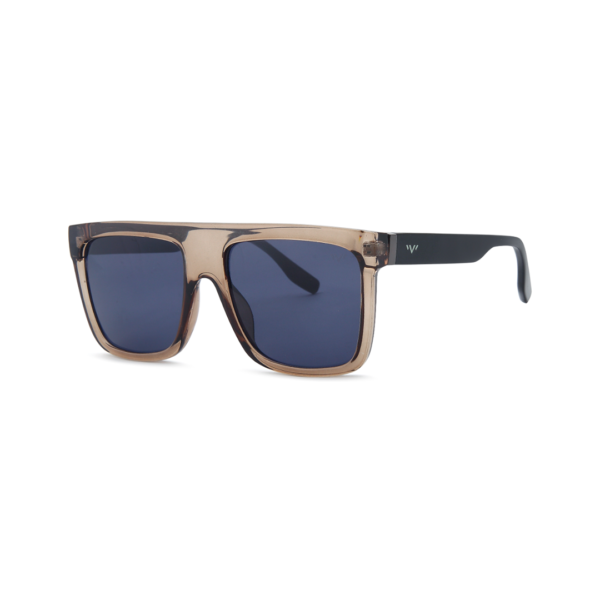 tan square sunglasses