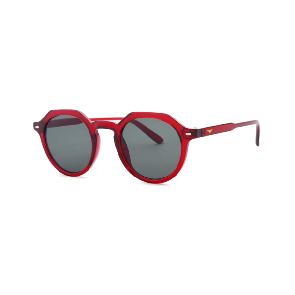 red round women's sunglasses