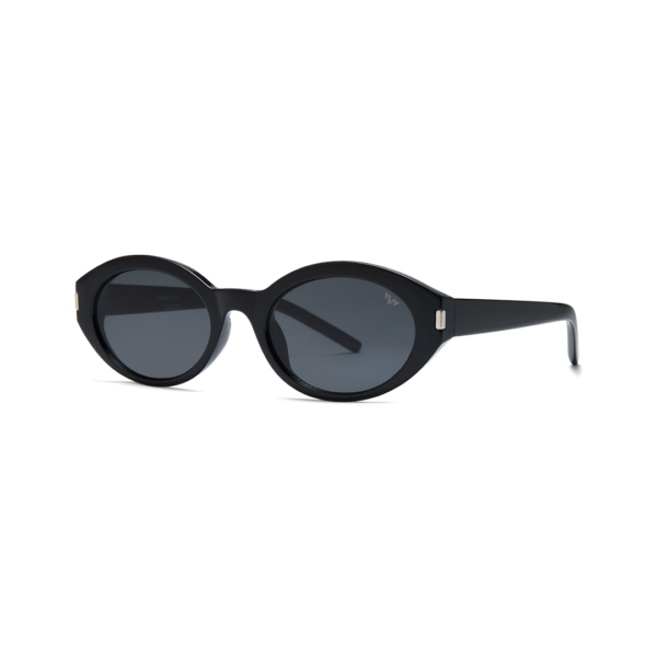 black women's oval sunglasses