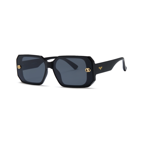black rectangle women's sunglasses