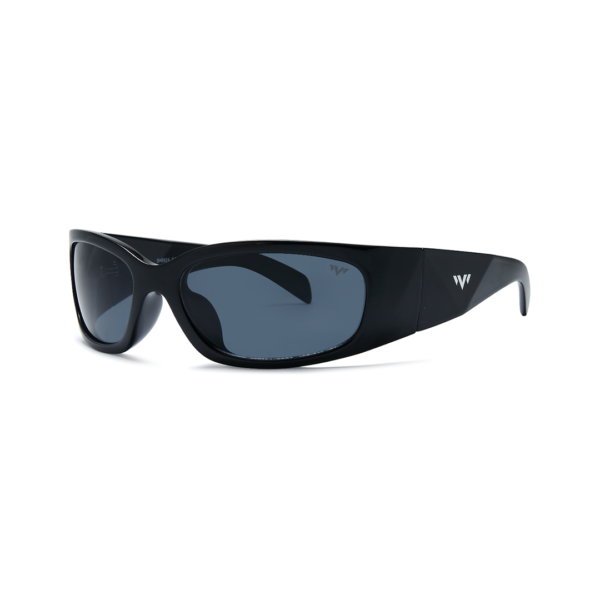 black women's wrap sunglasses