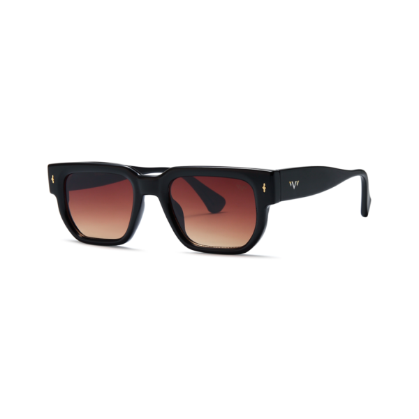 brown square women's sunglasses