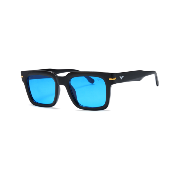 blue square women's sunglasses