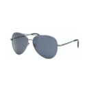 gun metal aviator sunglasses
