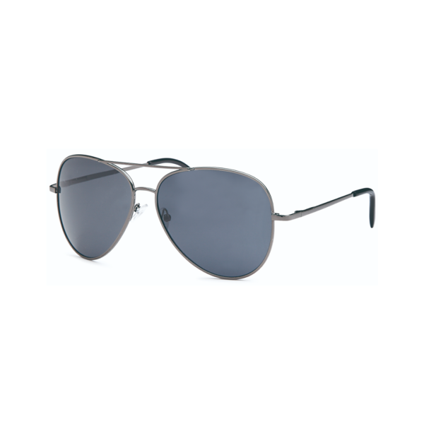 gun metal aviator sunglasses