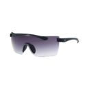rimless sunglasses with metal accents
