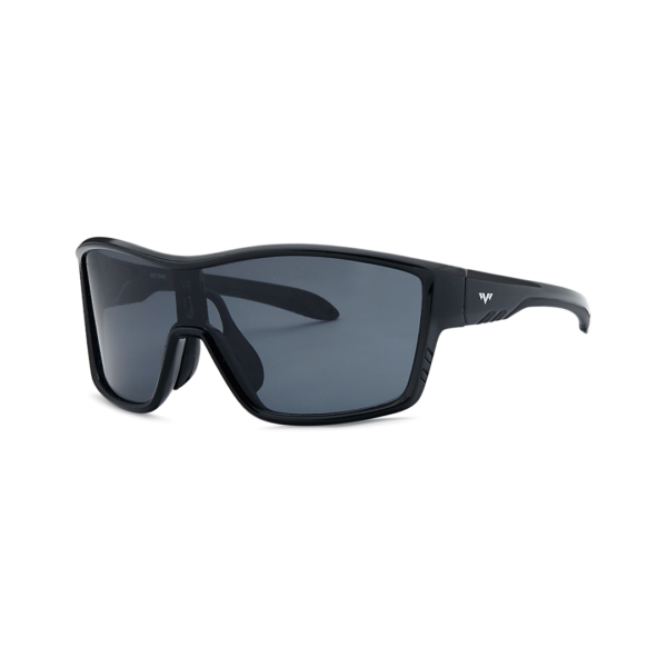 black men's shield sunglasses