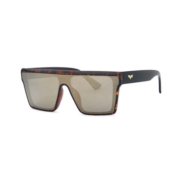 flat brow square sunglasses