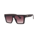 flat brow square sunglasses