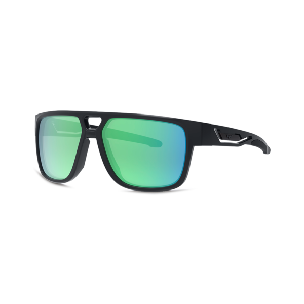 green men's square sunglasses