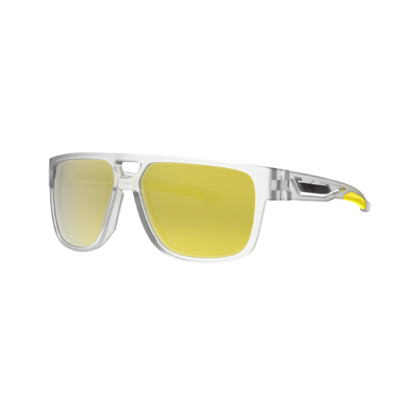 clear yellow men's square sunglasses