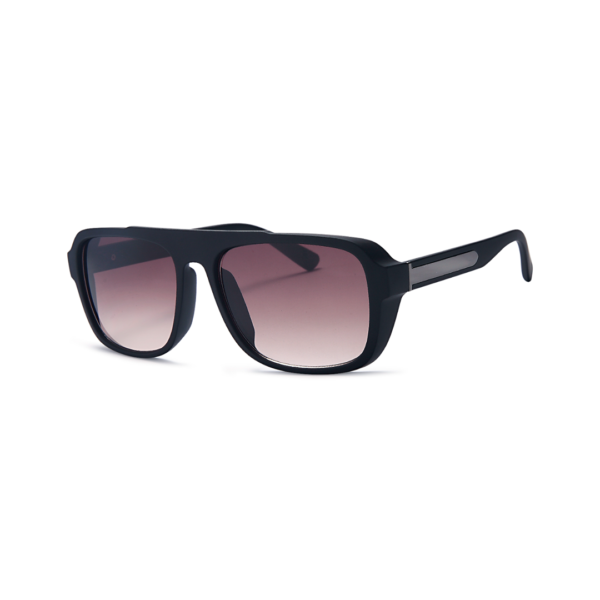 brown modern aviator sunglasses