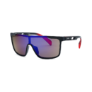 black and red shield sunglasses