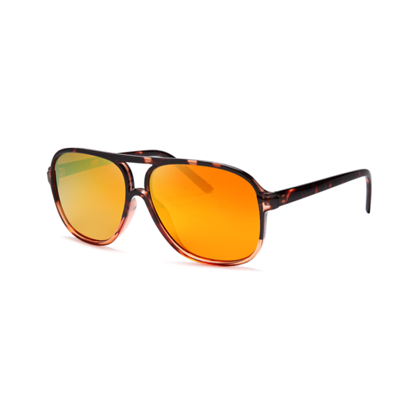 tortoise modern avaitor sunglasses