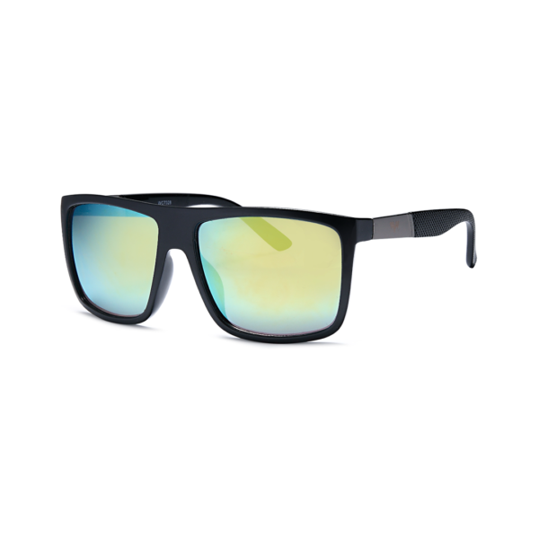 green men's square sunglasses