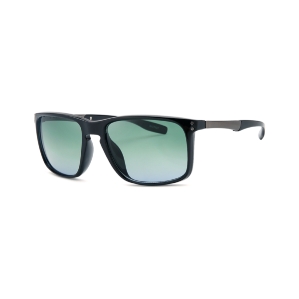 green men's square sunglasses