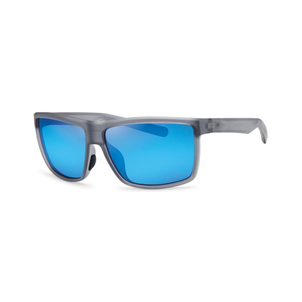clear and blue square men's sunglasses