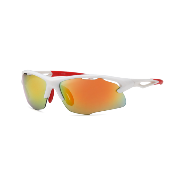 white rimless men's sunglasses