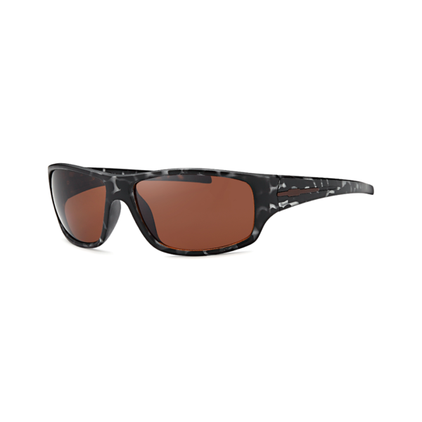 brown men's wrap sunglasses