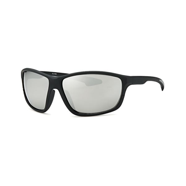 silver men's wrap sunglasses