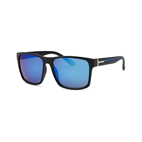 blue men's square sunglasses