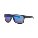 men's classic wrap sunglasses in blue lenses